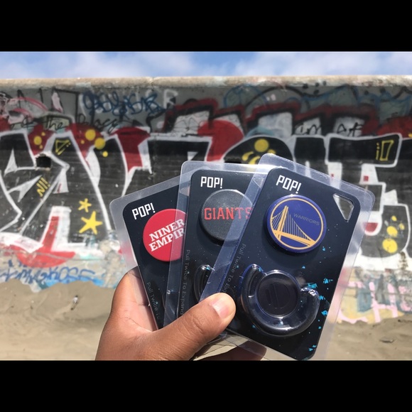 Pop Up iPhone Socket Giants Warriors 49ers 3 Pack - Picture 7 of 8